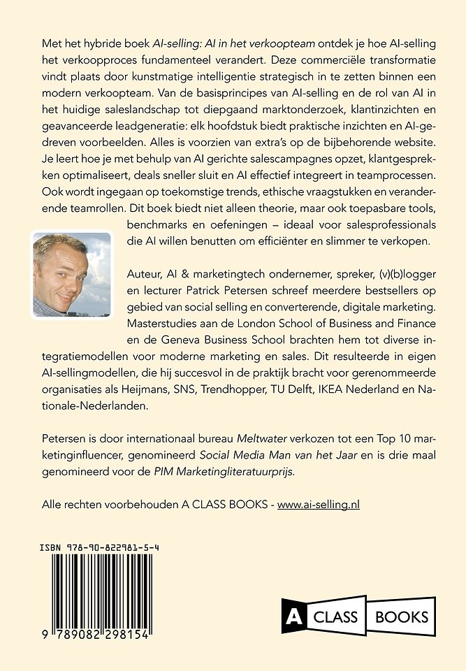 AI-selling: AI in het verkoopteam