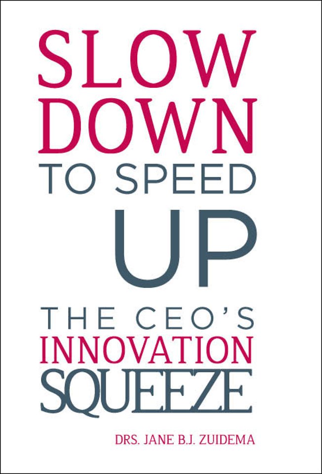 Slow Down to Speed Up - The CEO’s Innovation Squeeze Slow Down to Speed Up - The CEO’s Innovation Squeeze