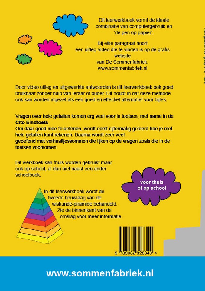 Hele getallen groep 5, 6, 7 en 8 Leerwerkboek
