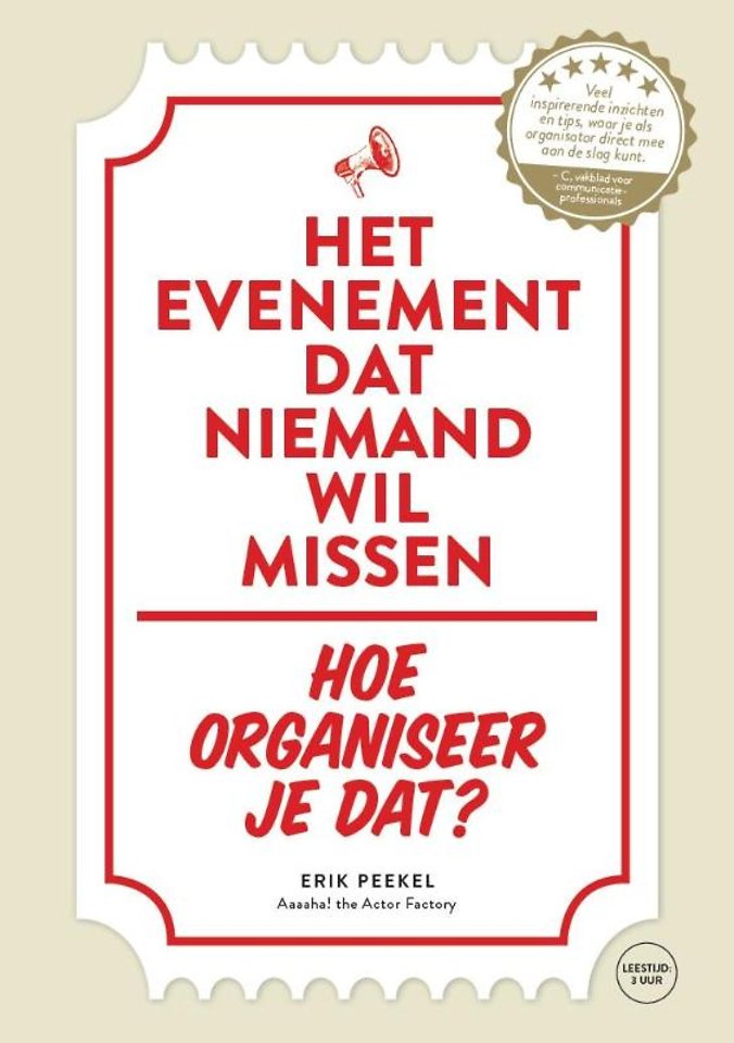 Het evenement dat niemand wil missen Het evenement dat niemand wil missen