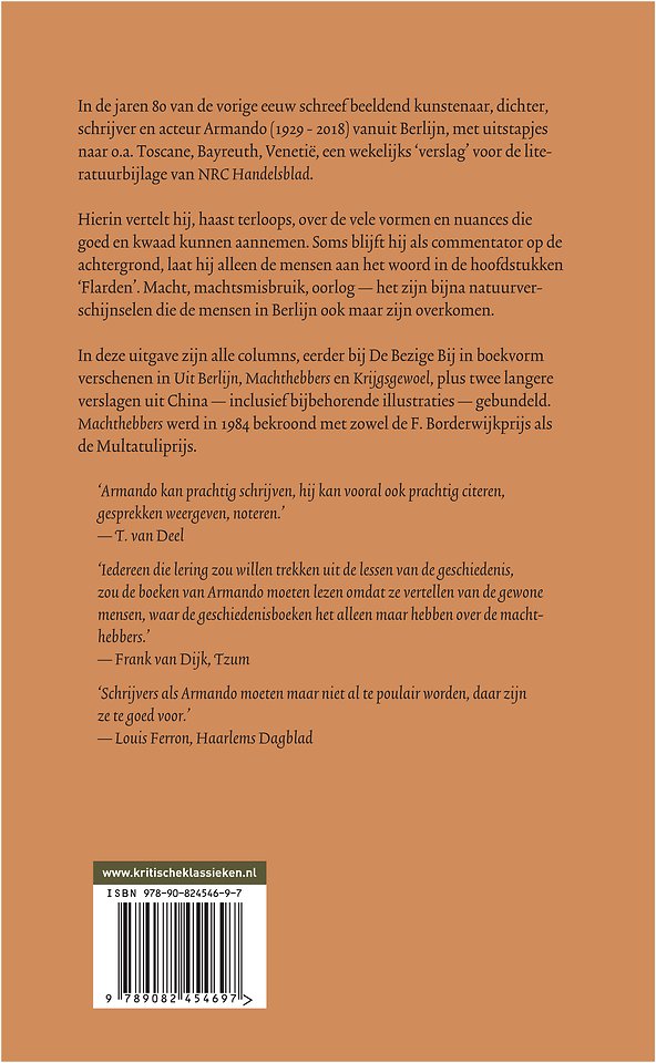 Uit Berlijn | Machthebbers | Krijgsgewoel