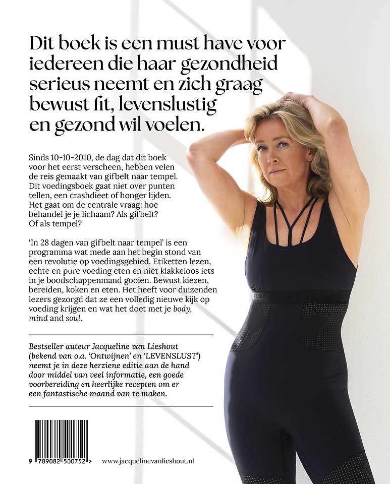 In 28 dagen van gifbelt naar tempel