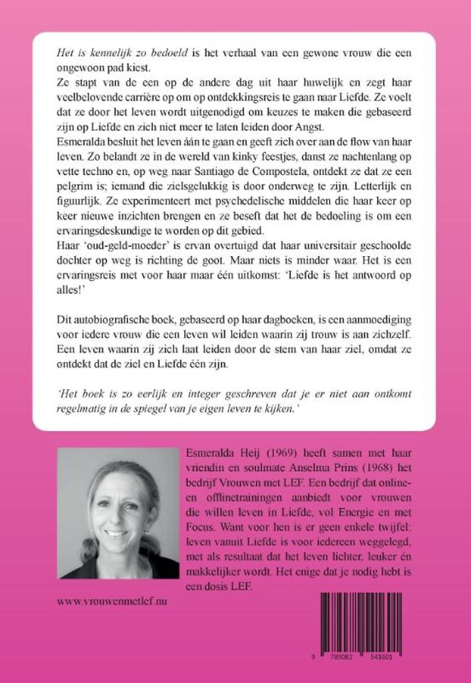 Het is kennelijk zo bedoeld