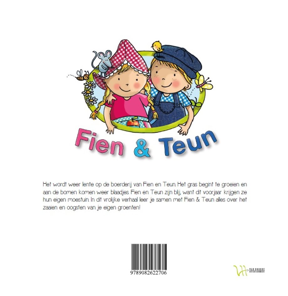 Fien & Teun een eigen moestuin
