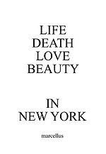 LIFE DEATH LOVE BEAUTY IN NEW YORK