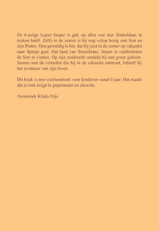 Jasper en het geheim van Sinterklaas