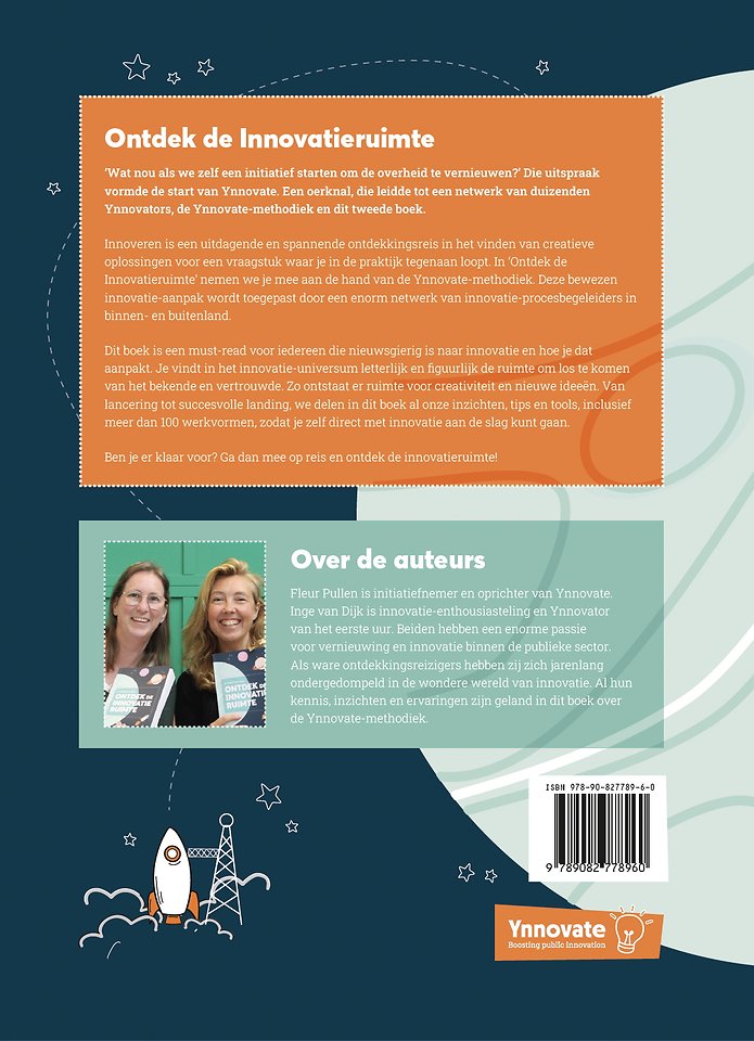 Ontdek de Innovatieruimte pakket (boek + Ynnovate-toolbox)
