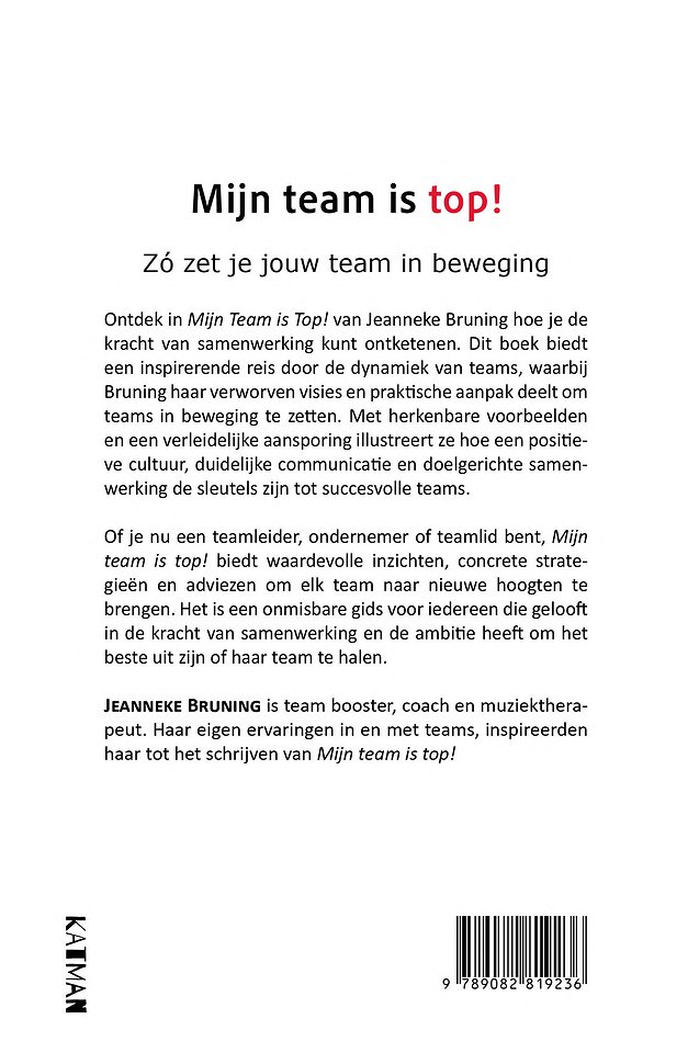 Mijn team is top!