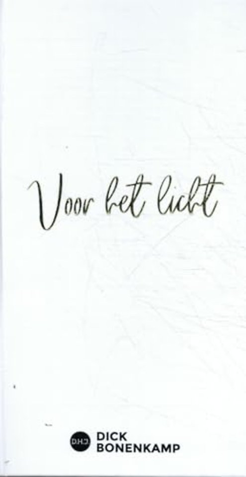 Voor het licht
