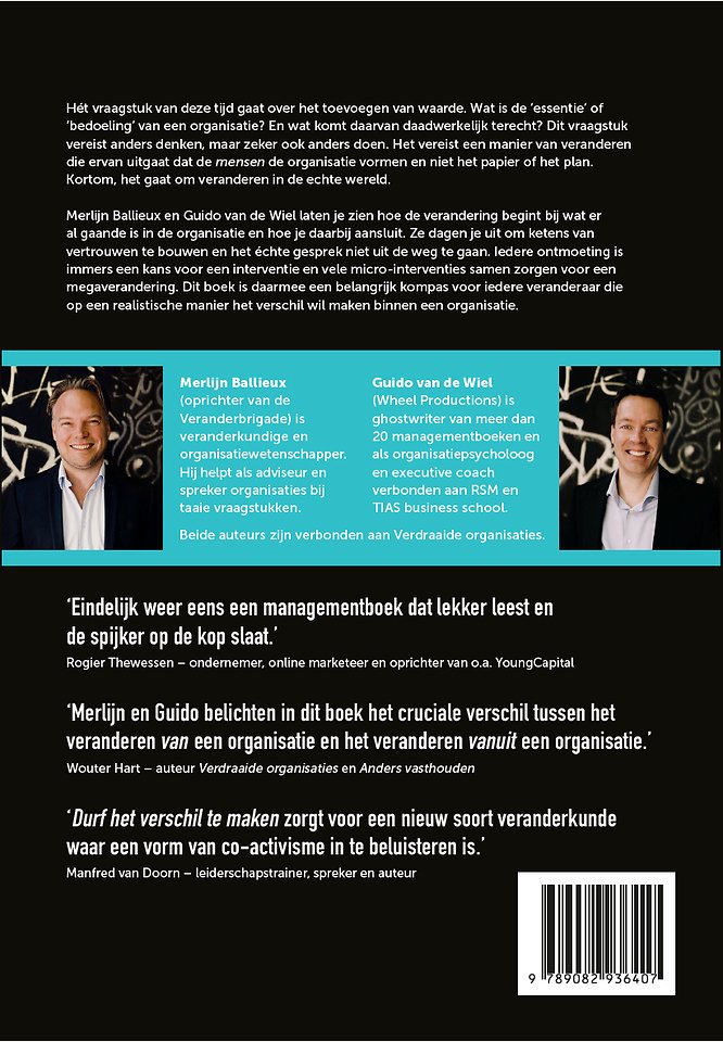 Durf het verschil te maken