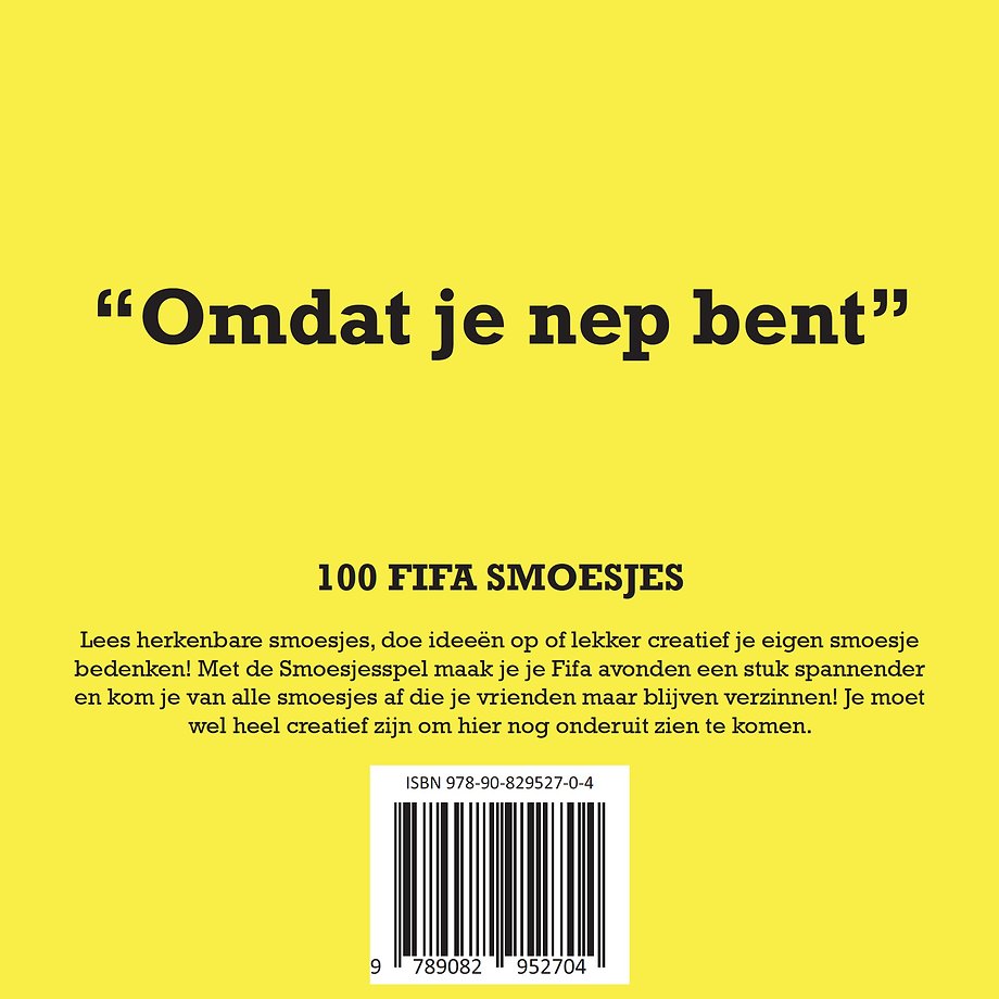 100 Fifa Smoesjes boek