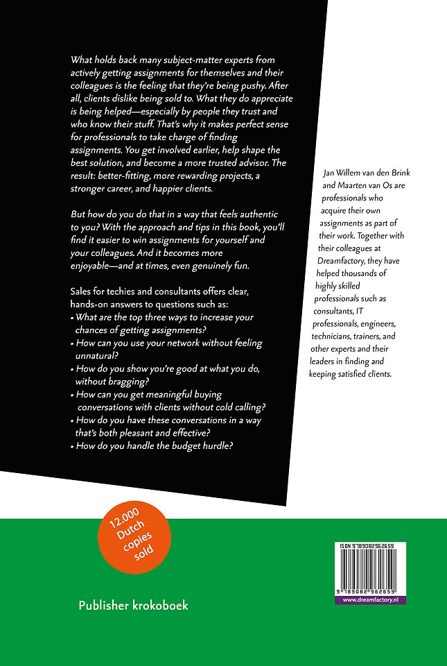 Sales for techies and consultants