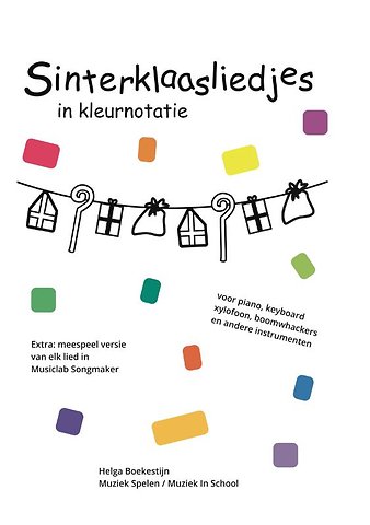 Sinterklaasliedjes in kleurnotatie