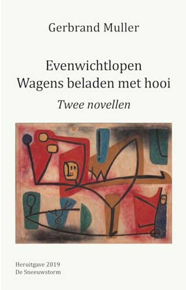 Evenwichtlopen Wagens beladen met hooi