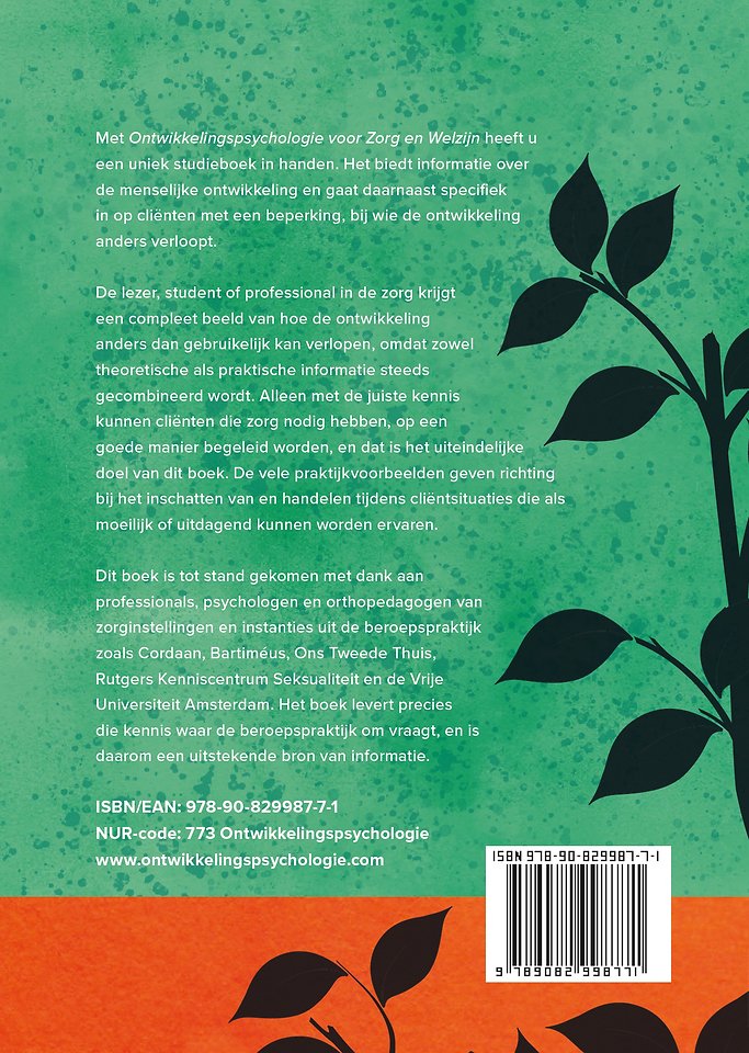 Ontwikkelingspsychologie voor Zorg en Welzijn