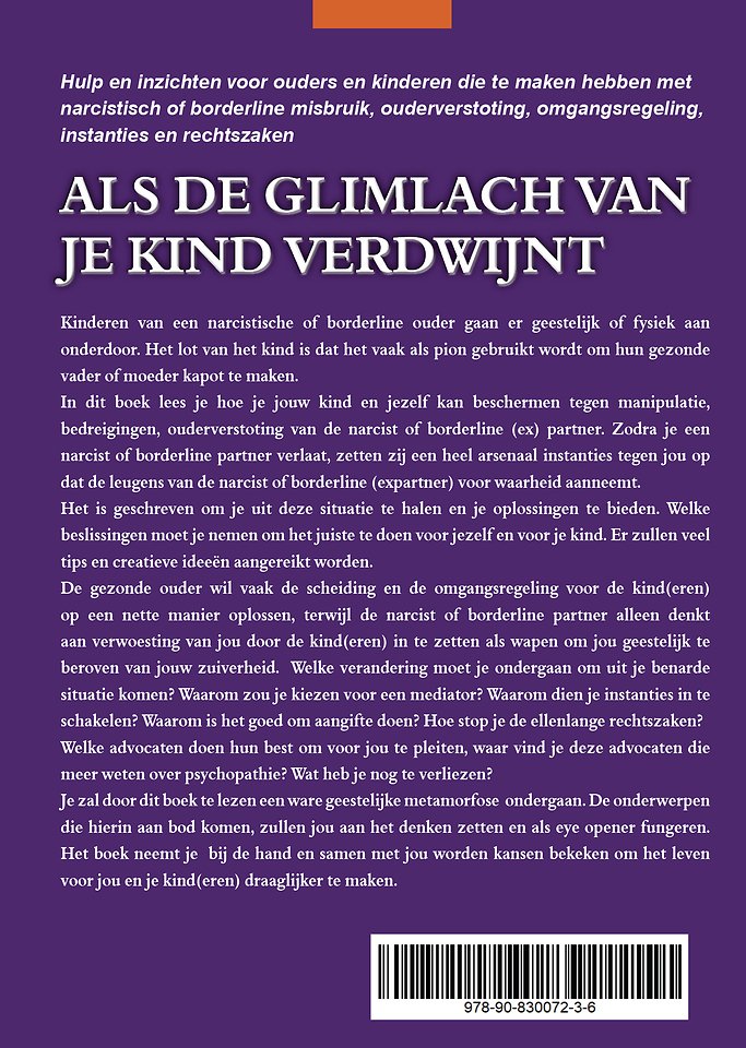Als de glimlach van je kind verdwijnt