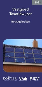 Vastgoed Taxatiewijzer Bouwgebreken 2021