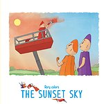 Rory colors the sunset sky