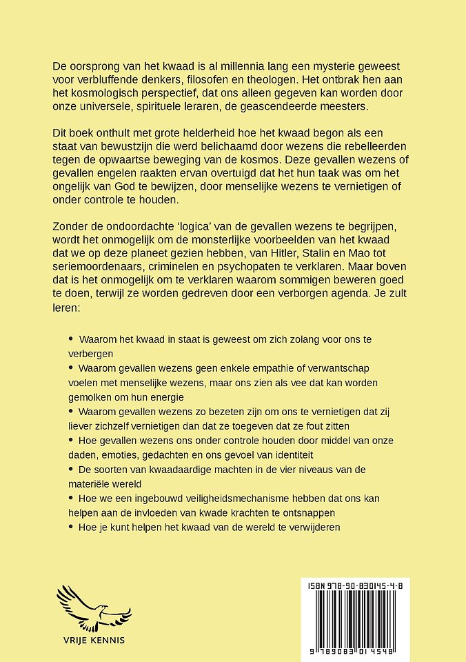 Kosmologie van het Kwaad