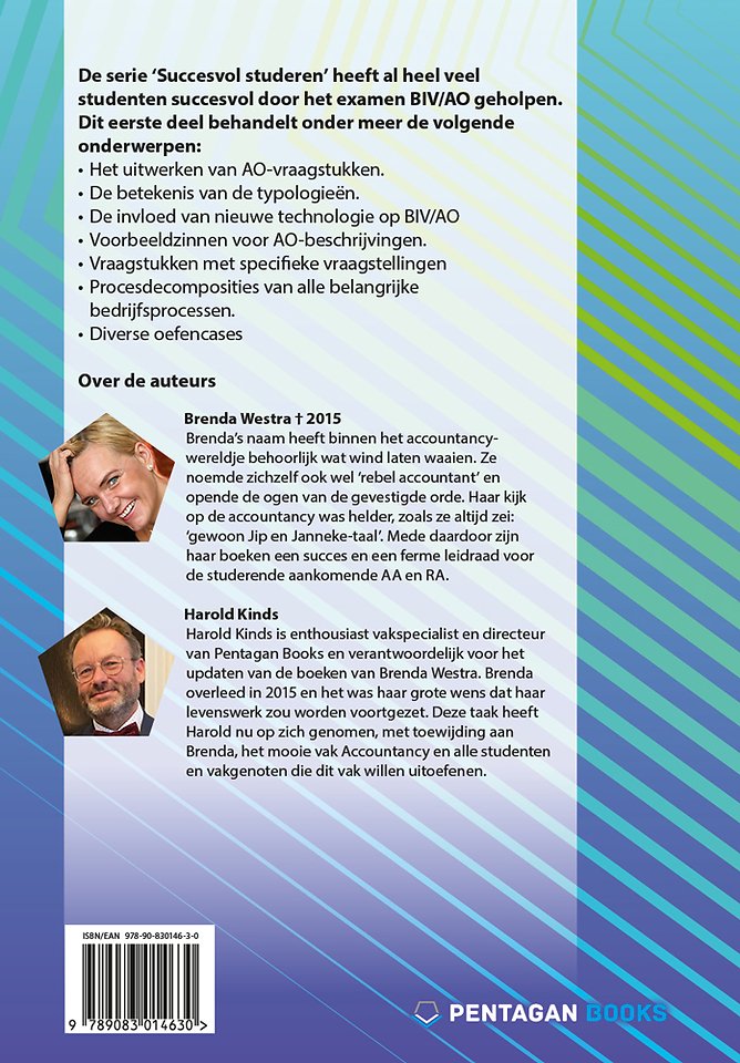 Succesvol studeren voor BIV/AO - Handleiding voor AO-vraagstukken Deel 1