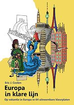 Europa in klare lijn kleurboek