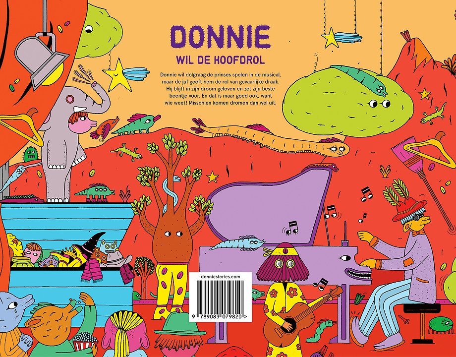 Donnie wil de hoofdrol