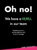 Oh no! We have a rebel in our team Oh no! We have a rebel in our team