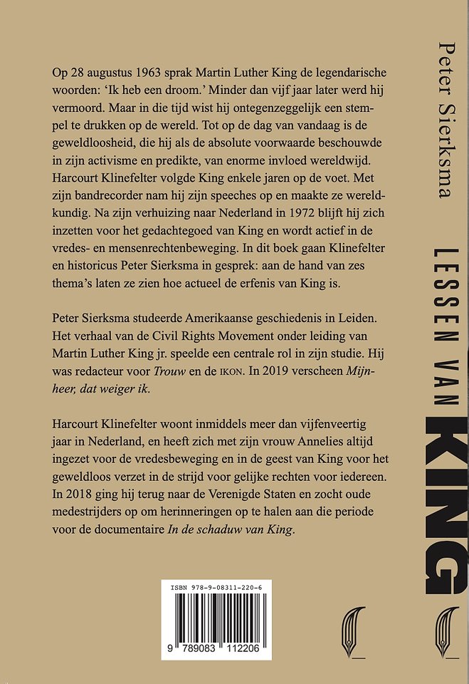 De lessen van Martin Luther King