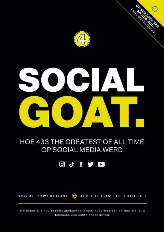 SOCIAL GOAT. SOCIAL GOAT.