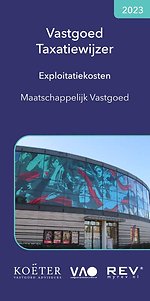 Vastgoed taxatiewijzer maatschappelijk vastgoed 2023