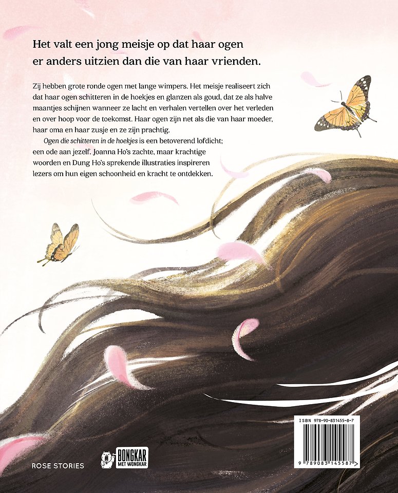 Ogen die schitteren in de hoekjes