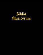 Biblia Musicorum