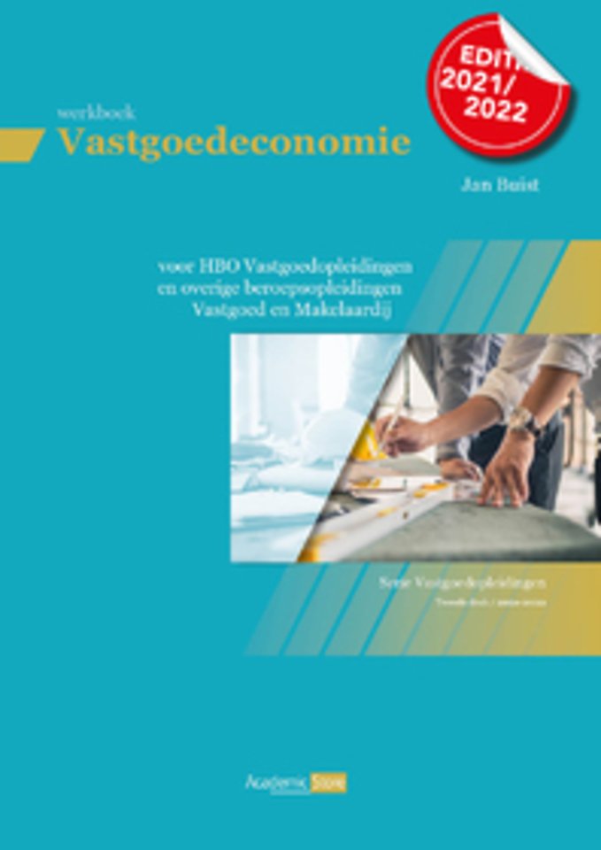 Vastgoedeconomie-Werkboek (editie 2021/2022)