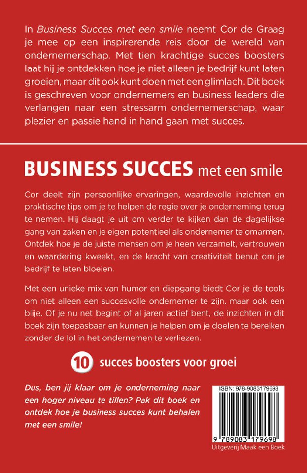 Business Succes Met Een Smile