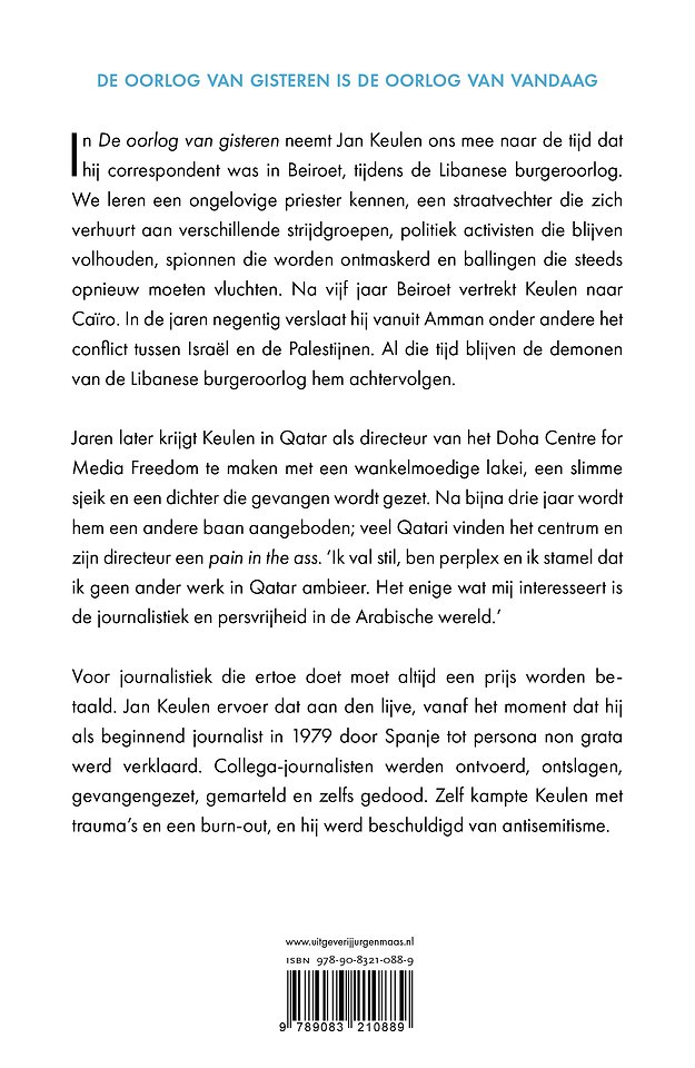 De oorlog van gisteren