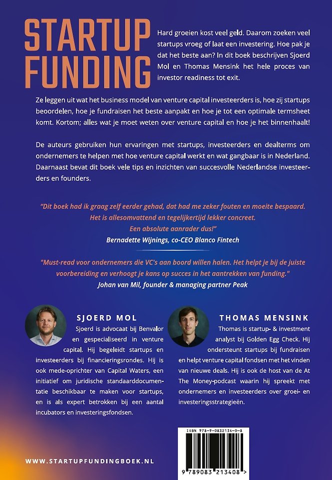 STARTUP FUNDING