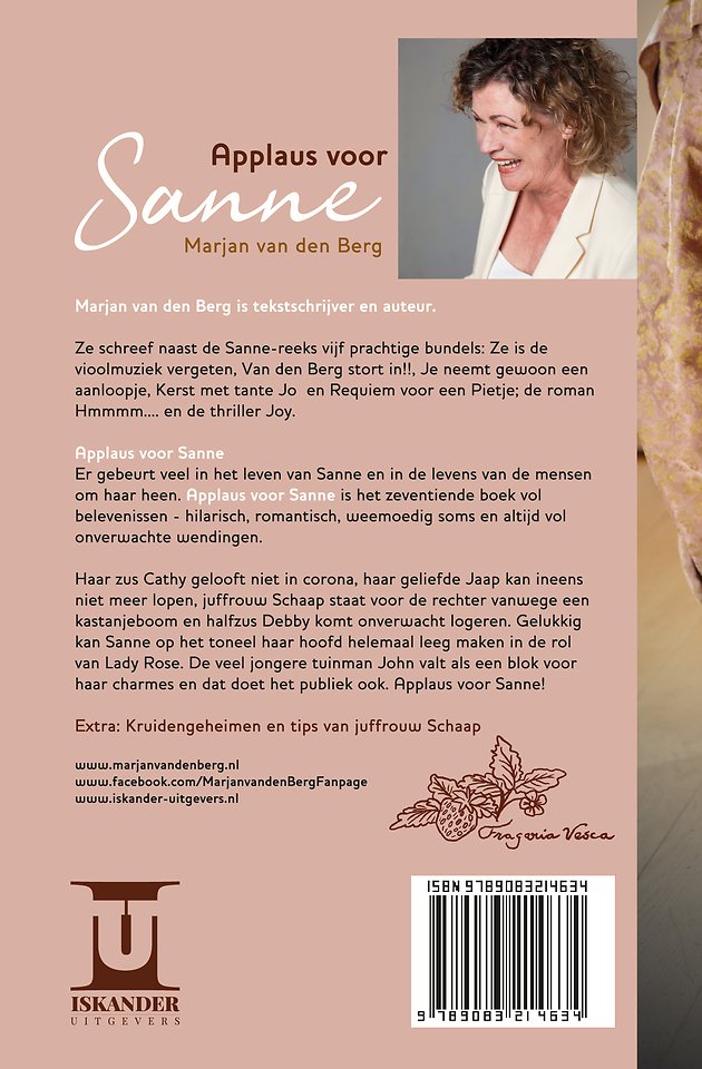 Applaus voor Sanne