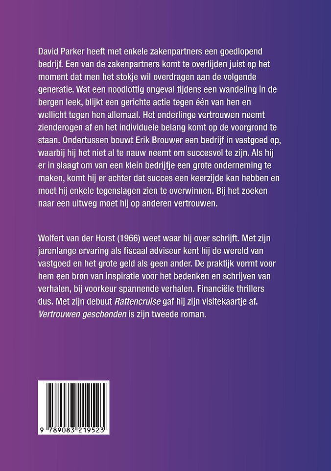 Vertrouwen geschonden