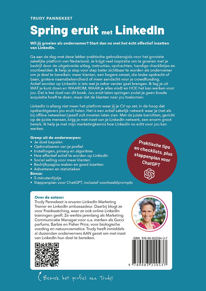 Spring eruit met LinkedIn