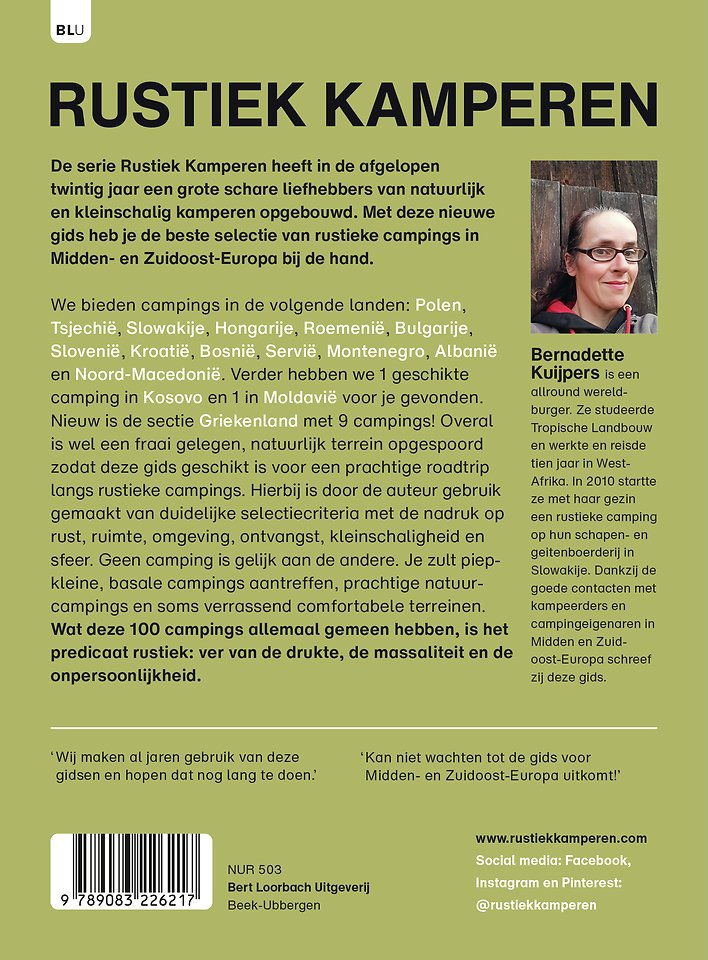 Rustiek Kamperen in Midden- en Zuidoost-Europa