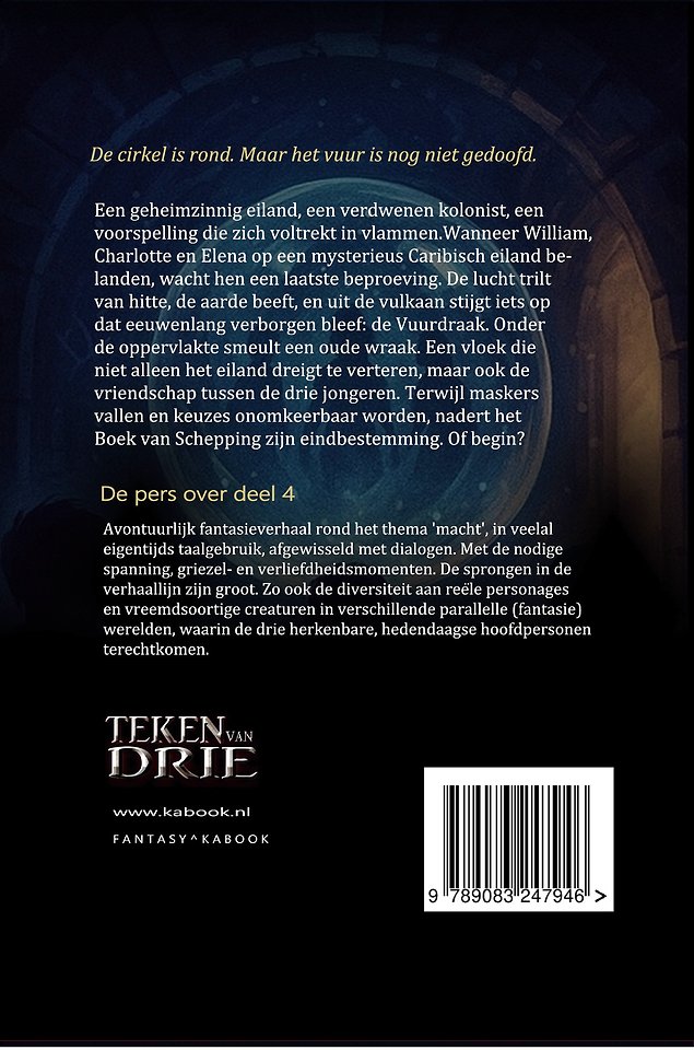 Teken van Drie 4 - Teken van Drie en de vloek van de vuurdraak