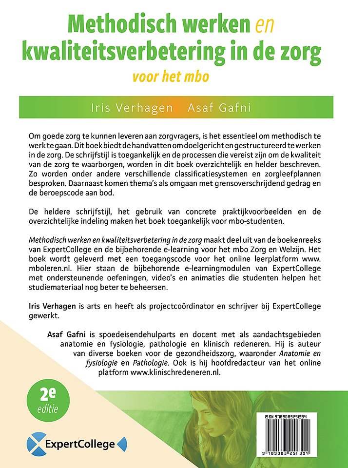 Methodisch werken en kwaliteitsverbetering in de zorg