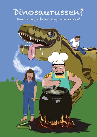 Dinosaurussen? Daar kan je beter soep van koken!