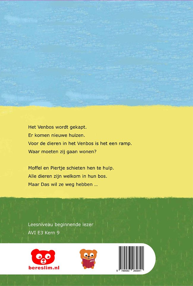 Moffel en Piertje Paniek in het bos