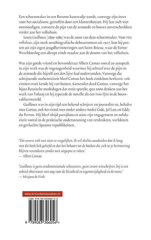 Het volkshuis | Kameraden