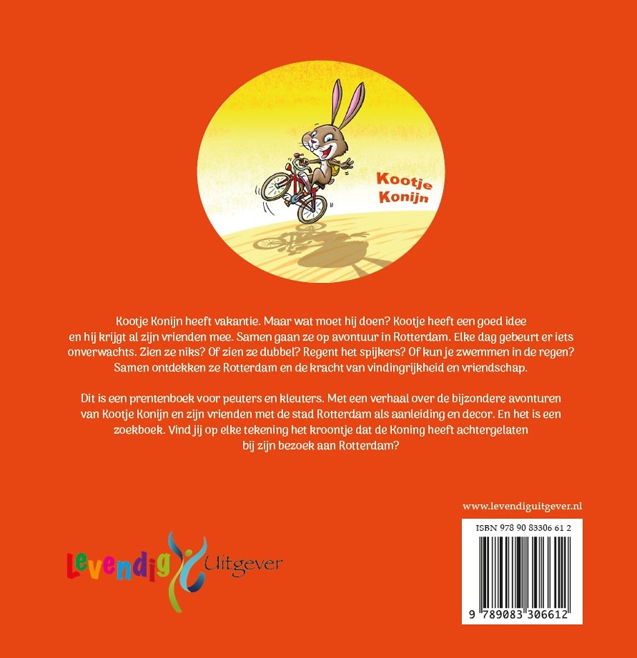 Kootje Konijn op avontuur in Rotterdam