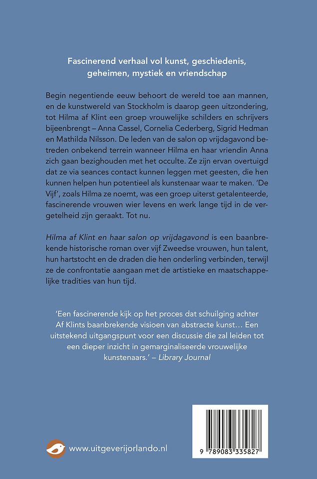 Hilma af Klint en haar salon op vrijdagavond