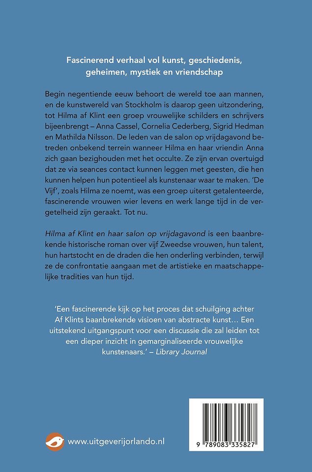 Hilma af Klint en haar salon op vrijdagavond