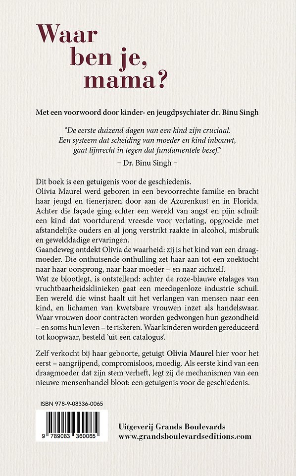 Waar ben je, mama?