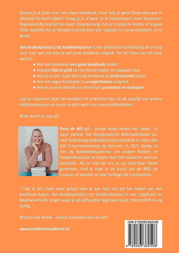 Van Keukenprins(es) tot Kookboekauteur